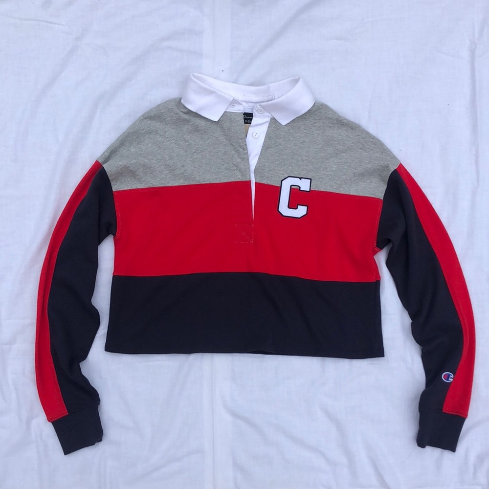 Collared Champion Crewneck